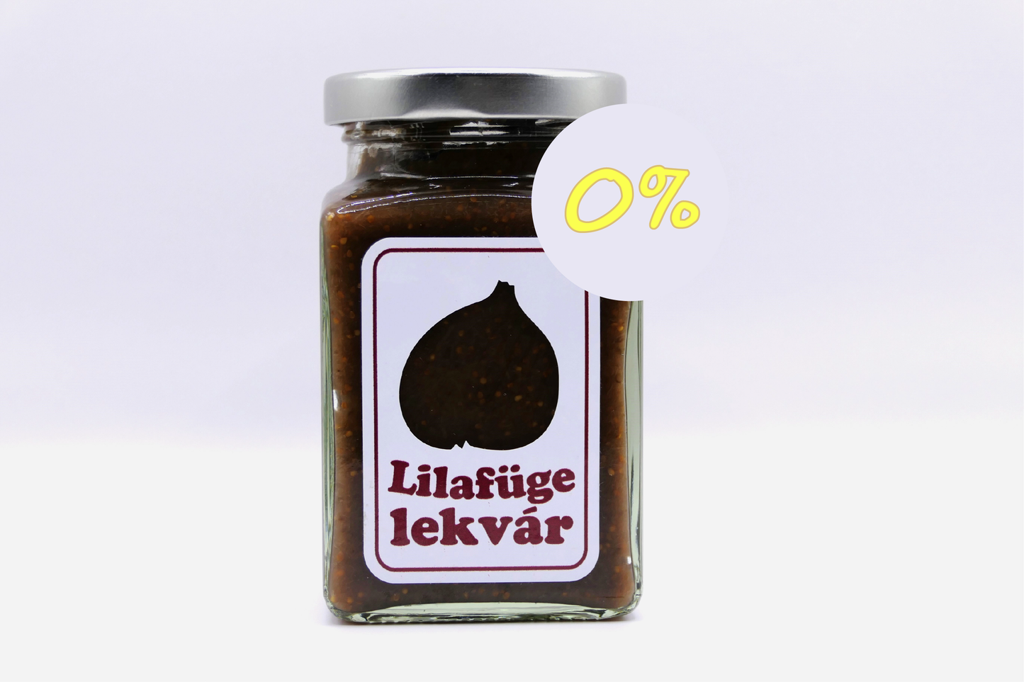 Kistermelői lilafüge lekvár, cukormentes